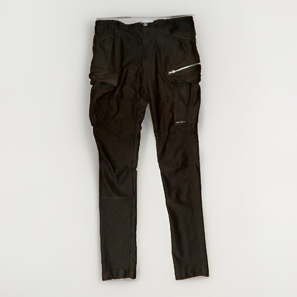 Lifted Anchors Los Angeles Designer Cargo Pants Green 34x37